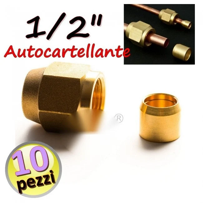Union autotaraudeuse 1/2 - 10 pièces