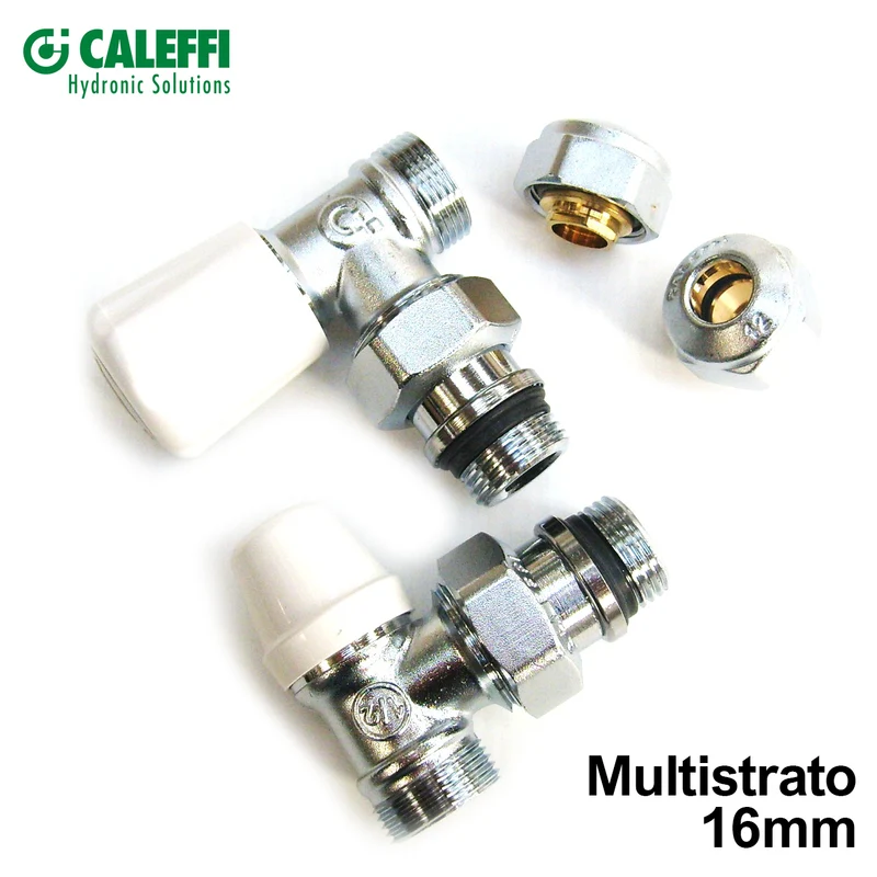 Kit de porte-valve adaptateur multicouche Caleffi 16x2