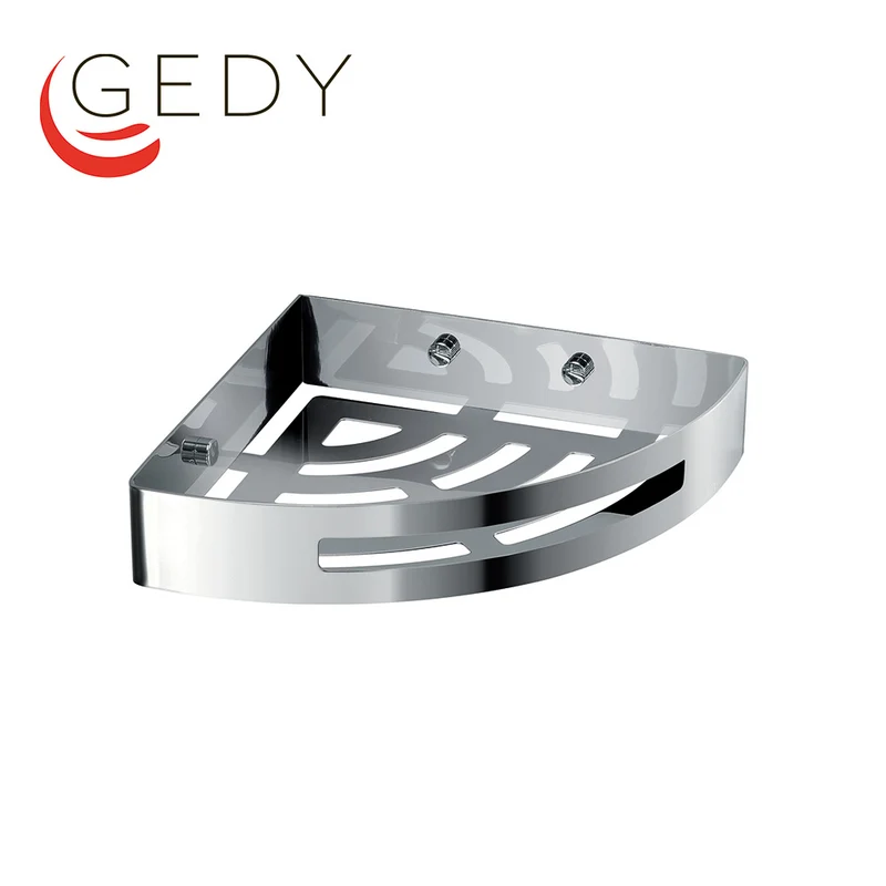Étagère d'angle de douche en acier inoxydable - G-Nerva GEDY 2479