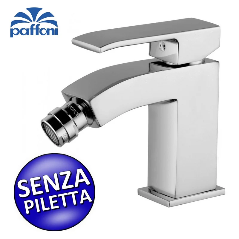 Mitigeur de bidet LES131 CR LEVEL PAFFONI sans évacuation