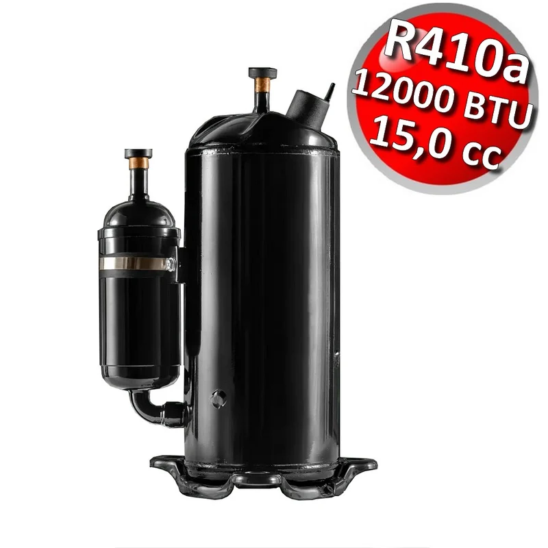 Compresseur rotatif GMCC/TOSHIBA R410a HBP - 12 000 BTU, 15,0 cm³ - PA145G1C