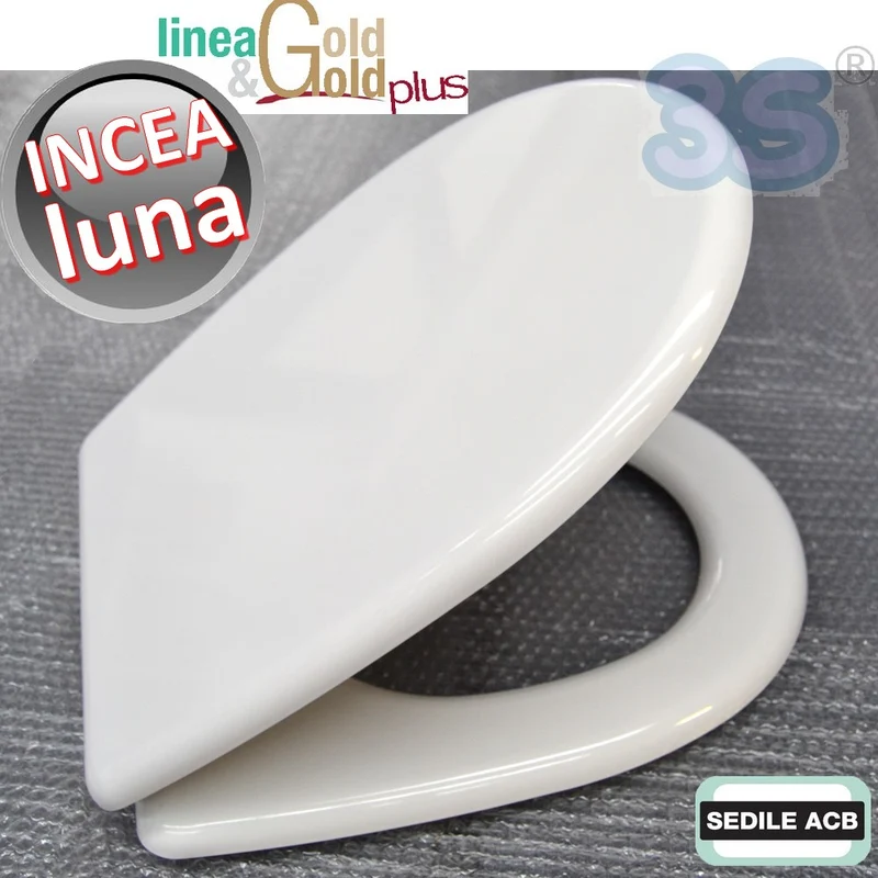 Abattant de toilettes LUNA Incea - Gamme ACB Ercos Gold