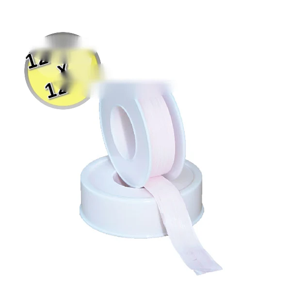 Ruban téflon PTFE HD rose 12 mm x 12 m x 0,10 mm - pour filetages et joints hydrauliques