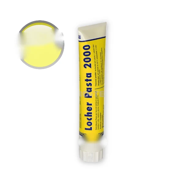 Mastic Pasta Locher 250 conforme à la norme UNI-EN 751/2 pour les raccords filetés d'eau potable et de gaz.