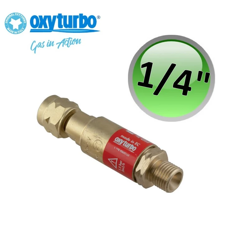 Soupapes de sécurité à gaz à double protection pour poignées - débit 3000 L/h