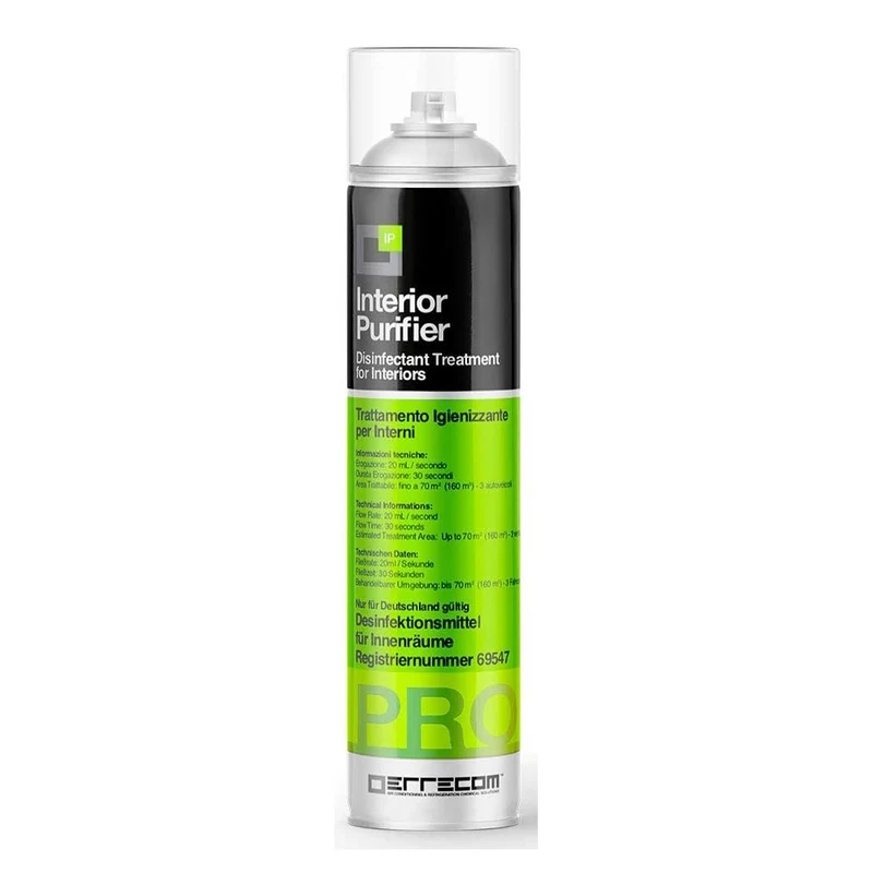 Purificateur d'intérieur PRO 600 ml, traitement désinfectant en spray pour environnements