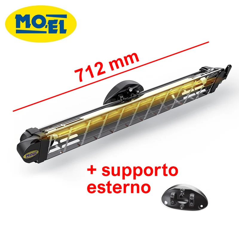 Lampe chauffante infrarouge suspendue - FIORE MO-EL 1200 W