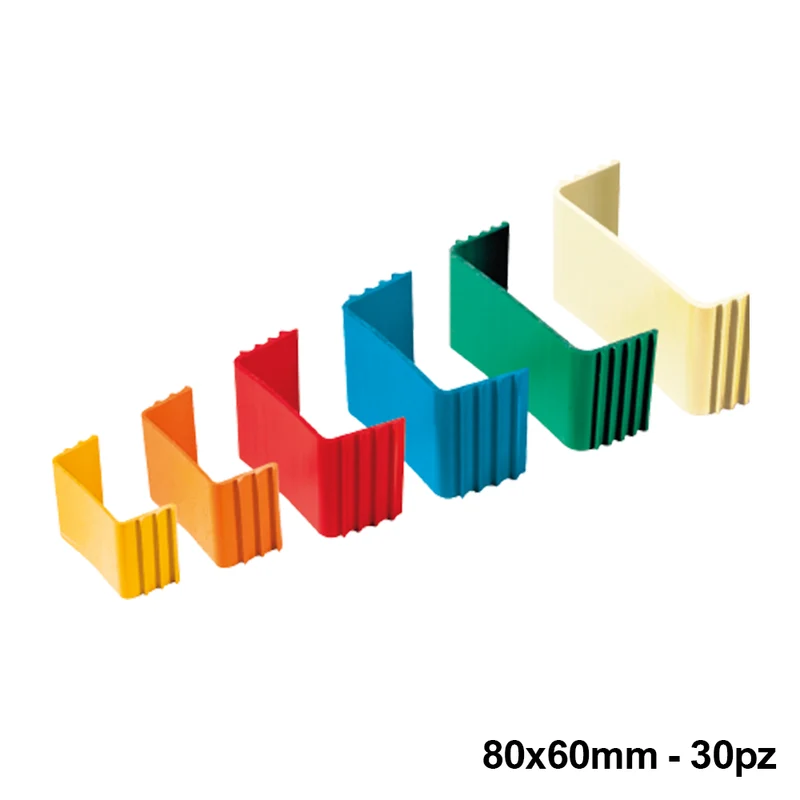 Support de verrouillage FAST BLOCK 80x60 mm - Lot de 30