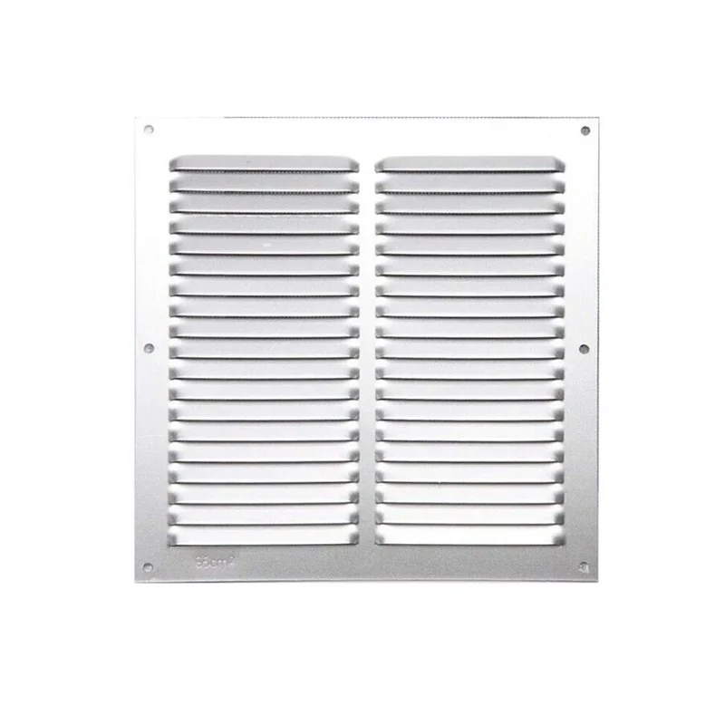 Grille de ventilation autoportante en aluminium 20x20 cm