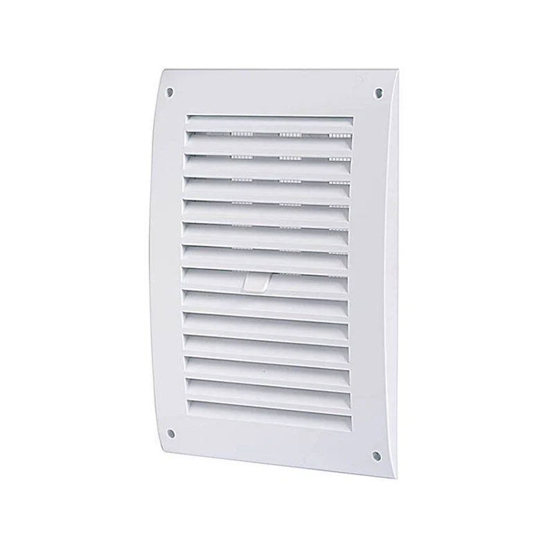 Grille pliante rectangulaire 17x25 cm en ABS blanc