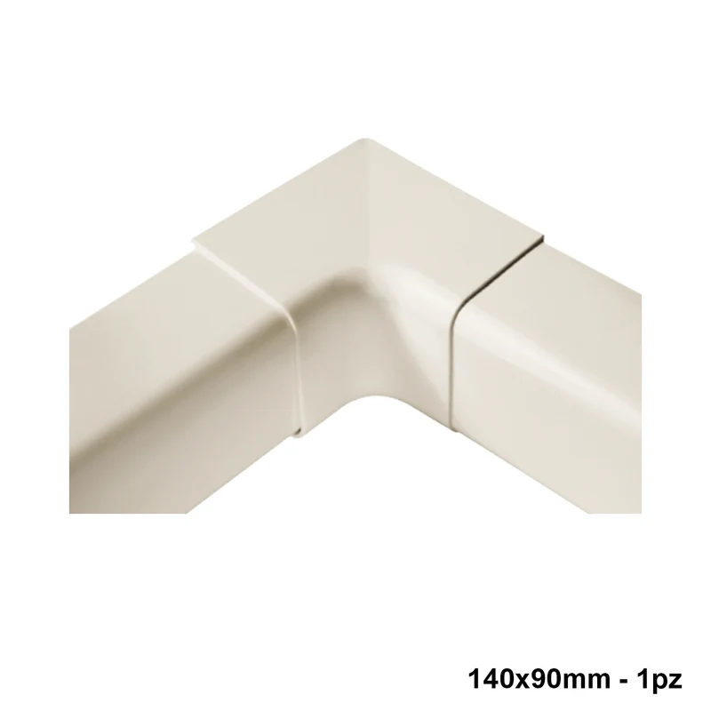Connecteur d'angle interne pour profilé 140 x 90 mm - 1 pièce