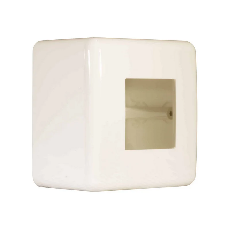 Boîtier mural extérieur universel 2 m IP55 Blanc - Feb Elettrica