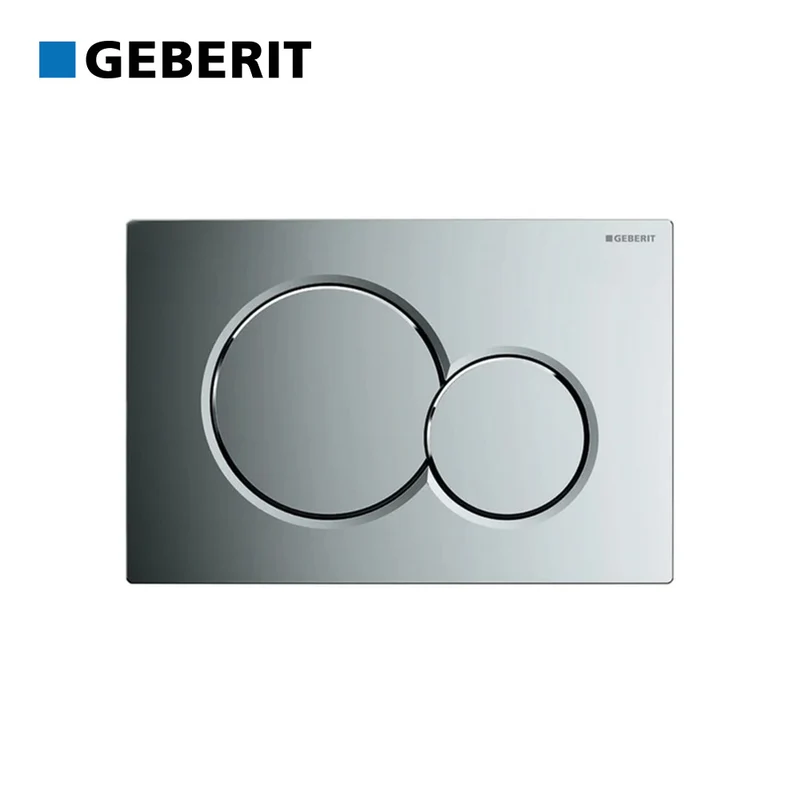 Plaque de réservoir GEBERIT SIGMA 01, chrome poli