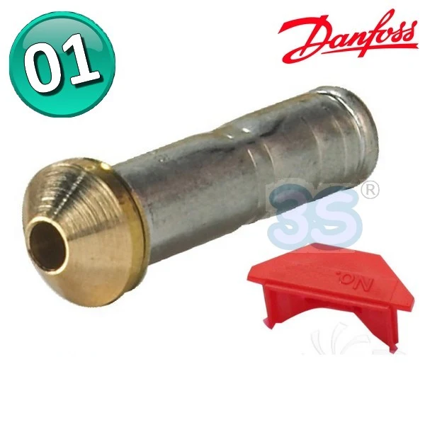 Orifice de buse 01 pour vannes Danfoss type T2 / TE2 - 068-2010