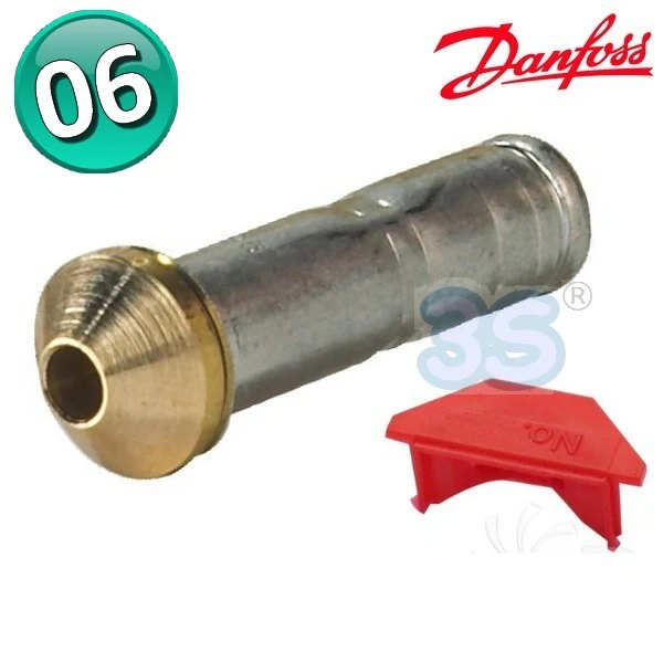 Orifice de buse 06 pour vannes Danfoss type T2 / TE2 - 068-2009