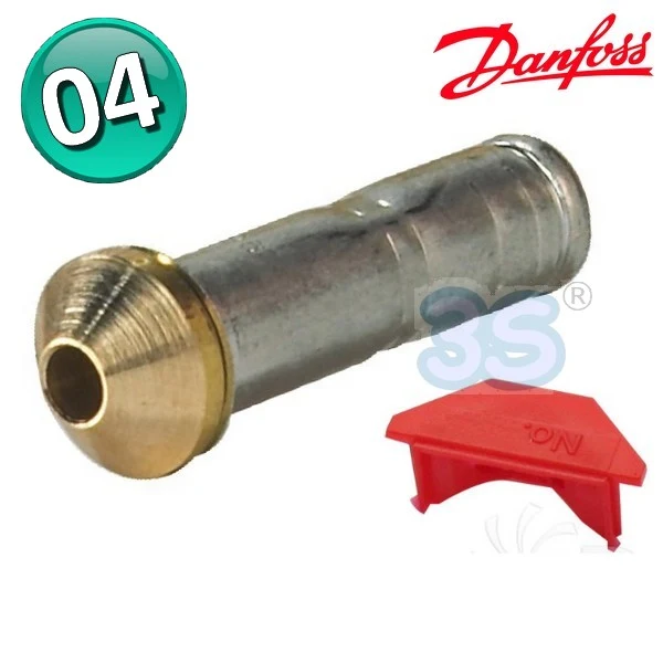 Orifice de buse 04 pour vannes Danfoss type T2 / TE2 - 068-2007