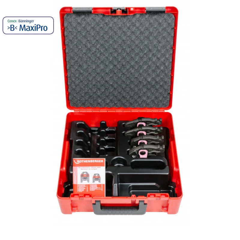 Mâchoires ROTHENBERGER MaxiPro Compact 4 TAILLES pour mini-presse 1/4''-3/8''-1/2''-5/8''