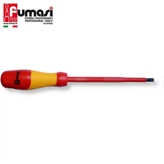Tournevis TGL professionnel pour électriciens 0,5 x 3 x 100 - 1000 V FUMASI