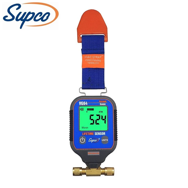Manomètre à vide numérique Supco VG64 - 7 unités de mesure