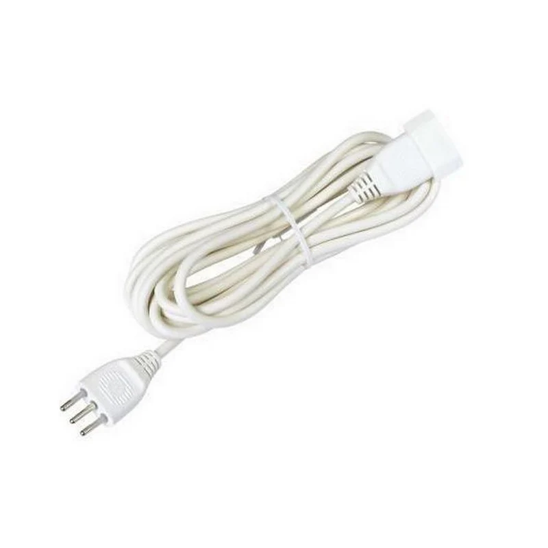 Rallonge domestique avec fiche/prise de 10 m, triphasée 3G1,5 mm, 16 A