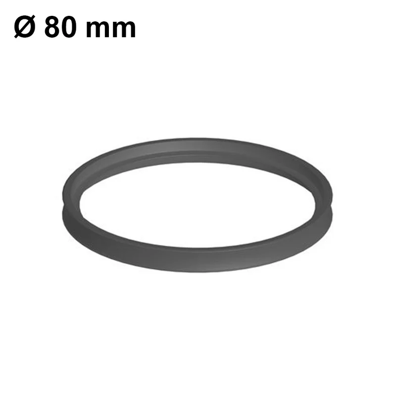 Joint EPDM à simple lèvre Ø 80 mm - pour conduits de fumée