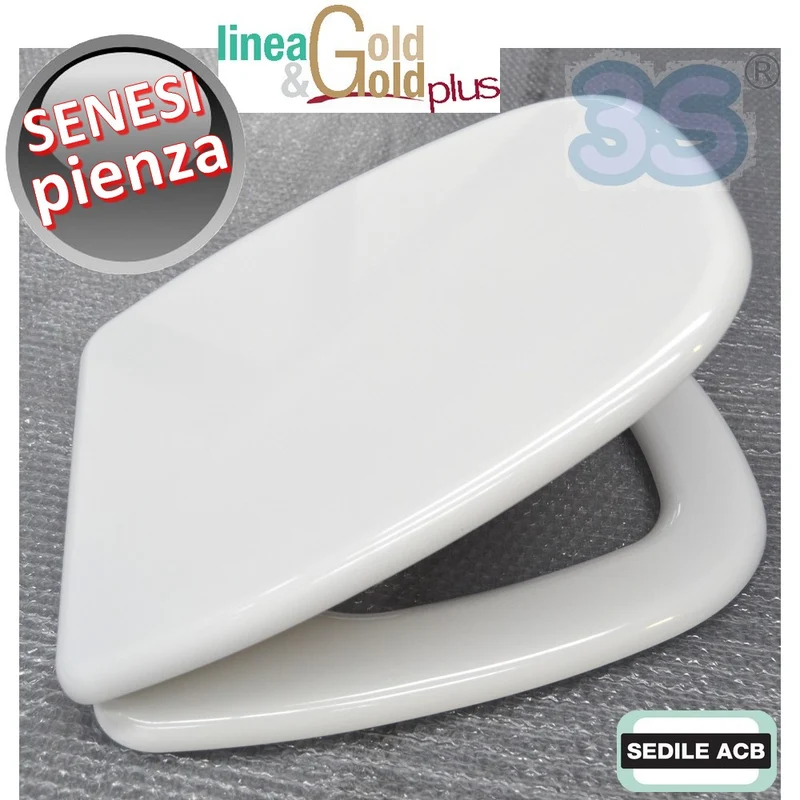 Abattant de toilettes pour PIENZA Senesi - marque ACB, gamme GOLD