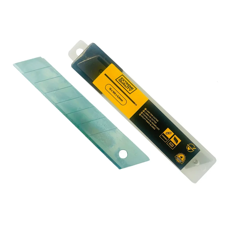 Lames de rechange de 18 mm pour couteau utilitaire - Lot de 10