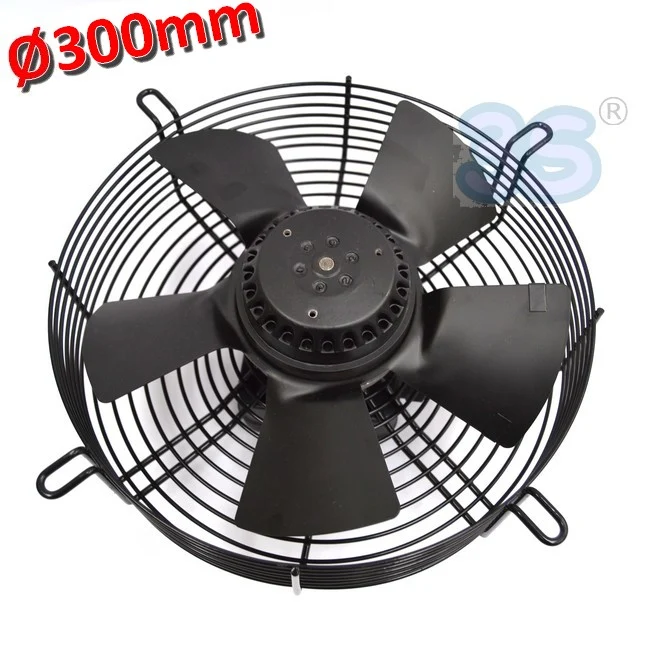 Extracteur d'air axial Ø 300 mm 90 W 220 V - avec moteur et grille