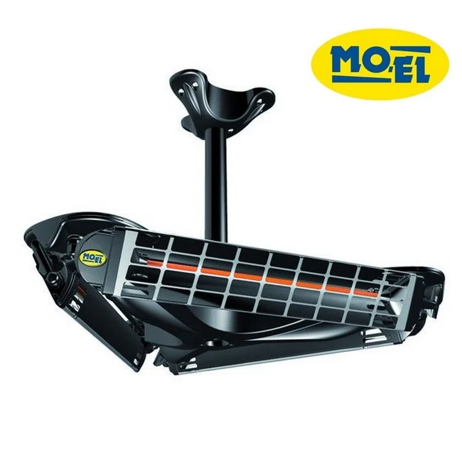 Chauffage de plafond infrarouge GIROSOLE MO-EL - 3 lampes de 1200 W