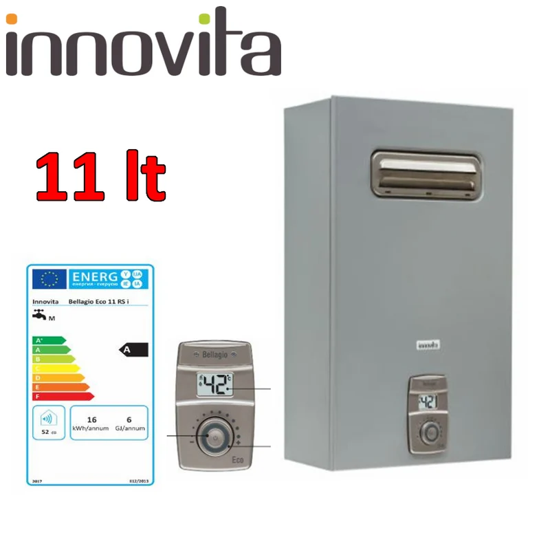 INNOVITA BELLAGIO ECO 11 RS I MTN Chauffe-eau extérieur à chambre étanche - sans évacuation des fumées