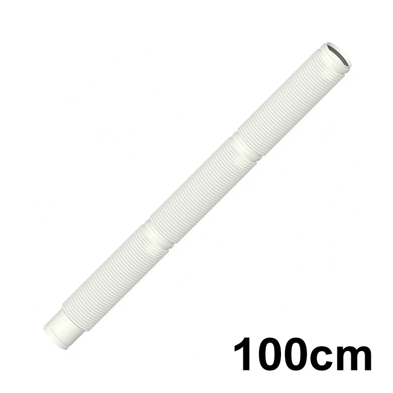 Tuyau flexible de 100 cm en PPS Ø 80 mm SMARTFLEX pour les gaz de combustion des chaudières à condensation