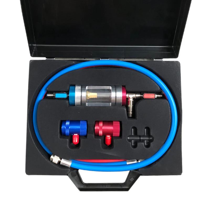 OIL GUARD - Bypass pour le diagnostic visuel des systèmes de climatisation automobile R134A