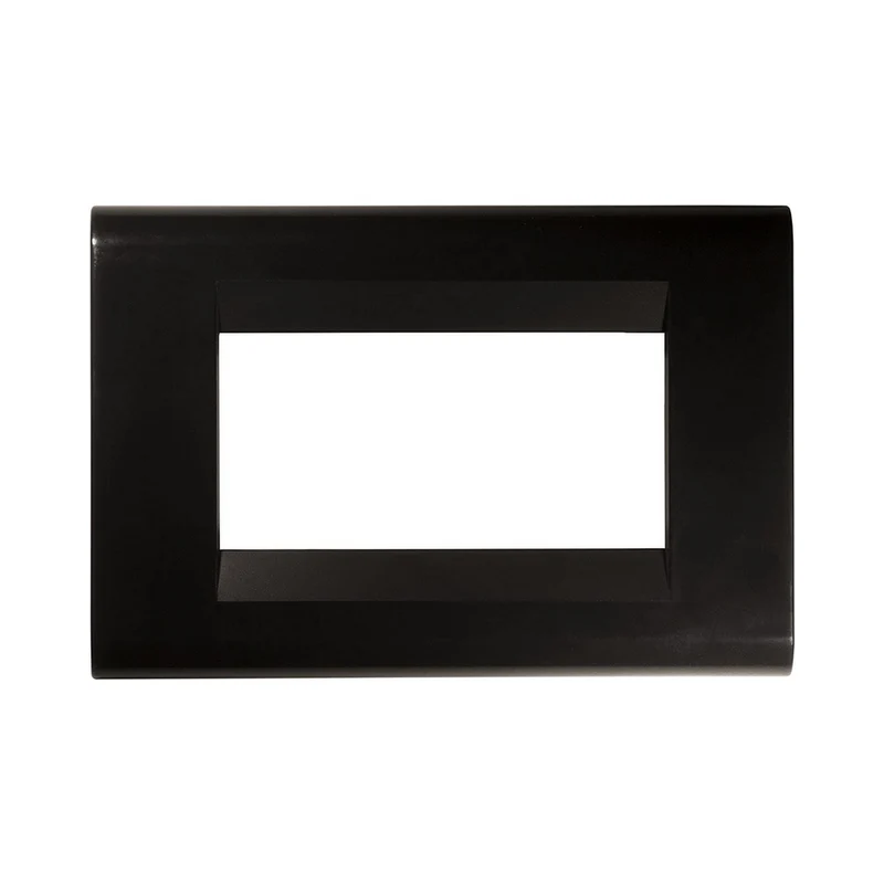 Assiette noire 3 couverts TL compatible avec Bticino Living Classic - Feb Elettrica