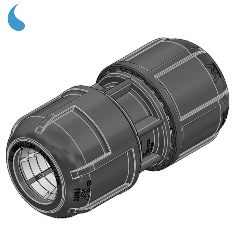 Manchon de compression Ø 32 mm - à serrer dans du polypropylène