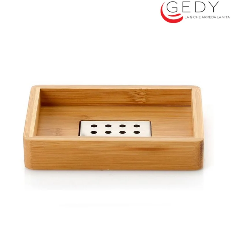Porte-savon en bois de la série Bamboo