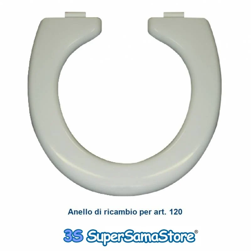 Bague de rechange en polyester pour siège de toilette bidet, référence 120, originale