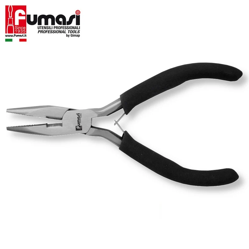Pince de précision à bec long et pointe dentelée - FUMASI