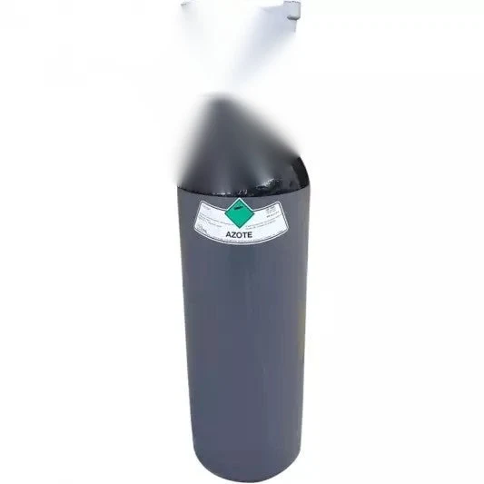 Bouteille d'azote 14 litres à 200 bar avec certifications TÜV