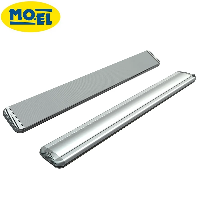 Panneau chauffant infrarouge à ondes longues HOT-TOP MO-EL 2200 watts, ARGENT - 9824SD