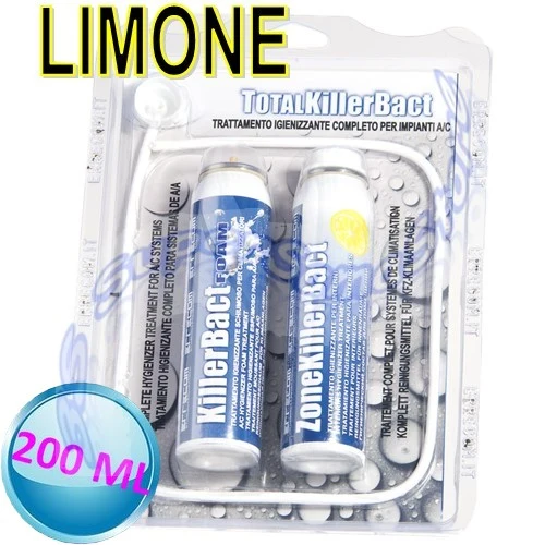 Désinfectant antibactérien Total Killer 200 ml Citron