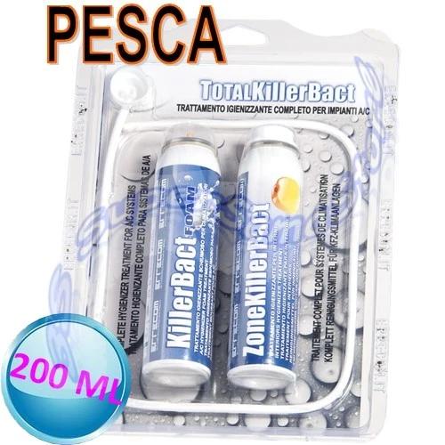 Total Killer Bact - Désinfectant 200 ml PÊCHE