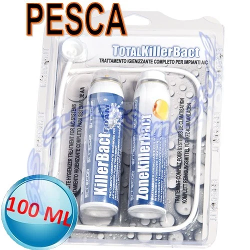 Total Killer Bact - Désinfectant 100 ml PÊCHE