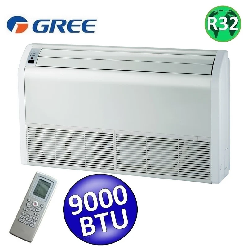 Unité intérieure Gree 9000 Btu R32 sol-plafond avec télécommande (GREE10085)