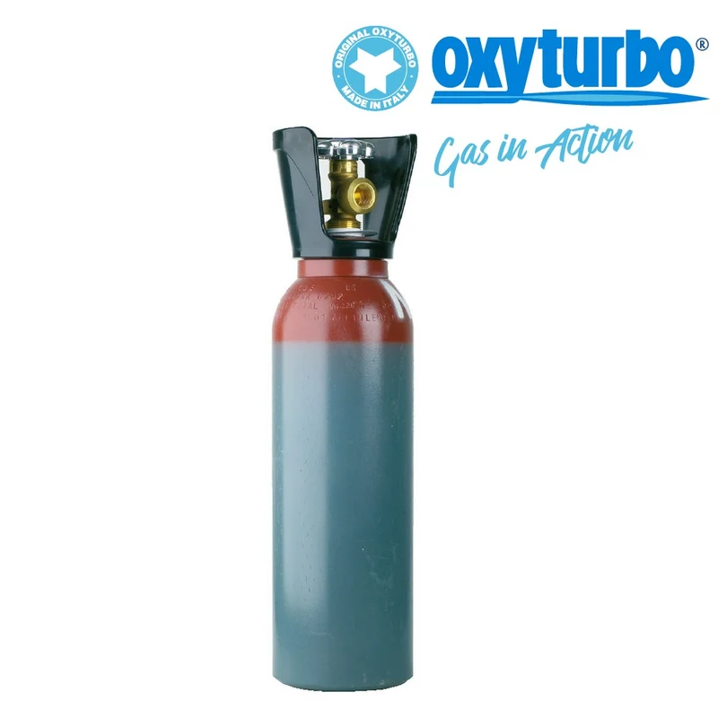 Bouteille d'acétylène rechargeable de 5 litres et 200 bars pour le soudage