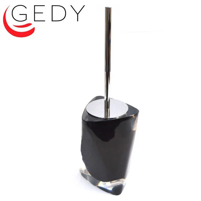 Brosse de toilette noire série TWIST - Gedy