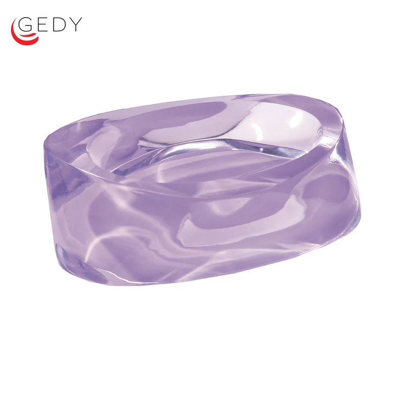 Porte-savon lilas de la série TWIST