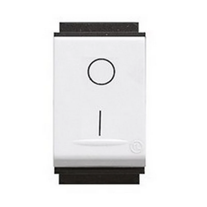 Interrupteur bipolaire blanc 16 A 250 V compatible avec Bticino Living Classic - Feb Elettrica