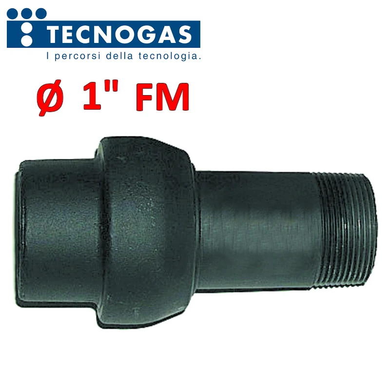 Joint isolant diélectrique MF Ø 1'' PN10 adapté aux utilisateurs de gaz et d'eau