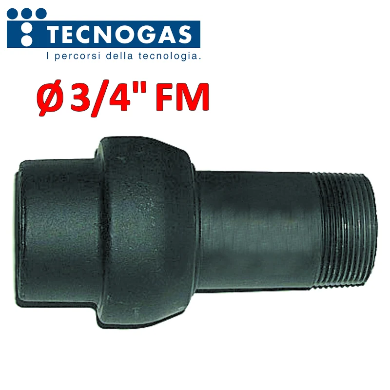 Joint isolant diélectrique MF Ø 3/4'' PN10 adapté aux utilisateurs de gaz et d'eau