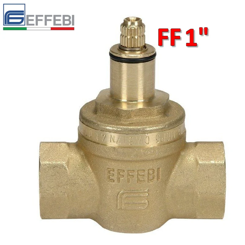 Robinet extractible femelle-femelle INCAS EXTRA avec bille de 1 pouce revêtue de téflon